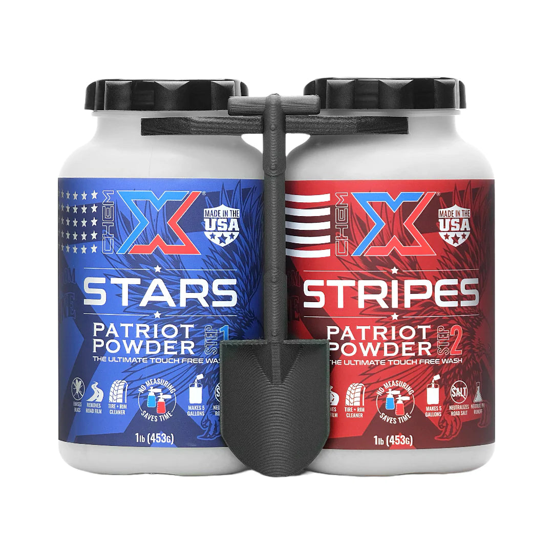 Chem-X Stars + Stripes Patriot Powder: The Ultimate Touch Free Vehicle Wash