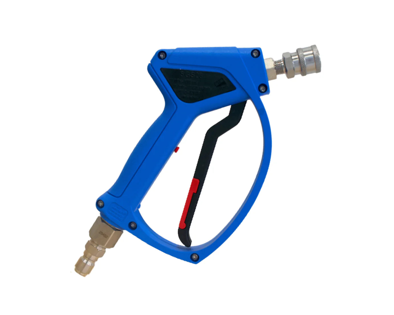 MTM SGS28 Light Blue Spray Gun w/ SS QC Fittings