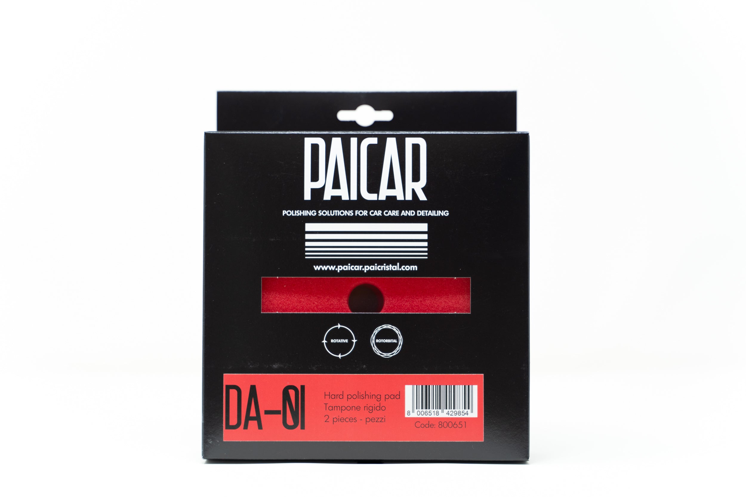 PAICAR DA 01 RED FOAM PAD (2PK)