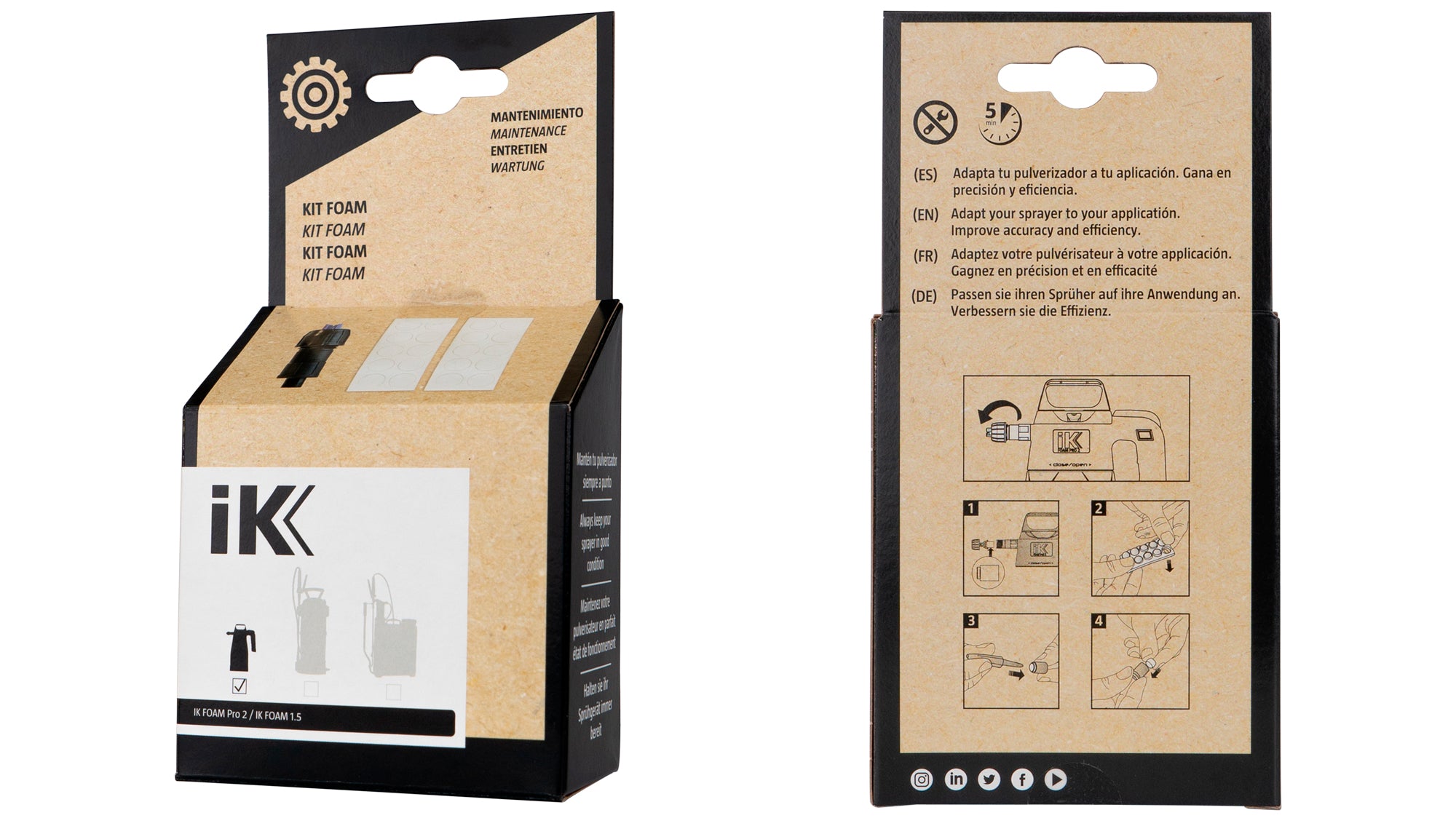 IK Sprayers Kit Foam