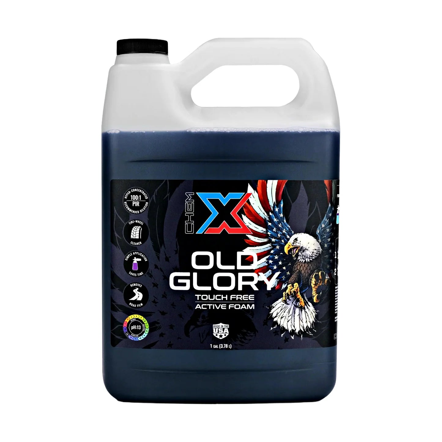 Chem-X Old Glory: Touch Free Active Foam Vehicle Wash