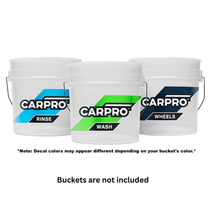 CARPRO 3PC Sticker Set for Buckets