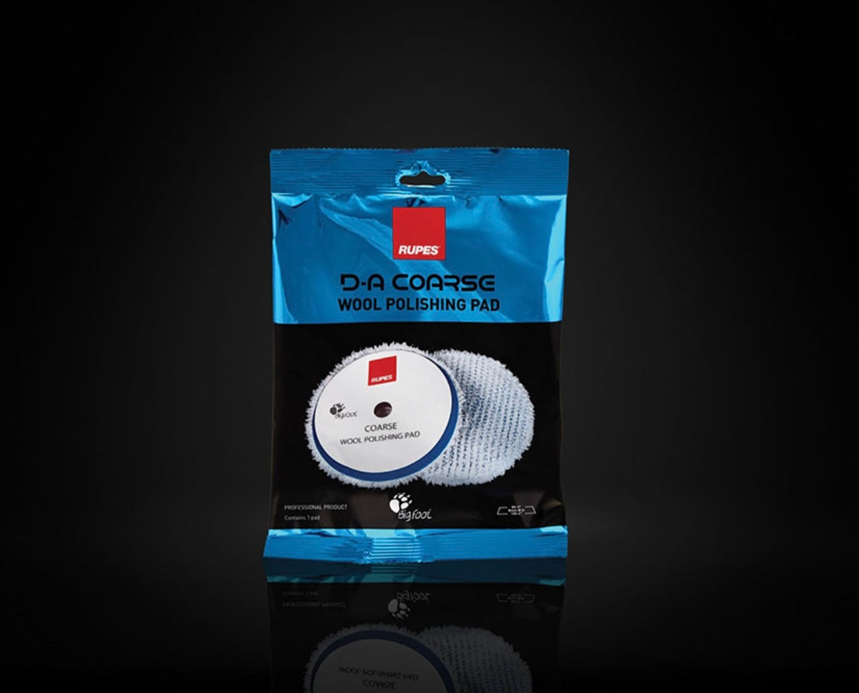 Rupes D-A Course Wool Polishing Pad 5in