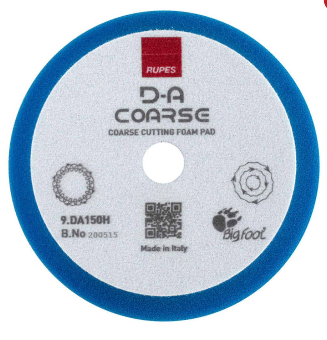 Rupes D-A Course Cutting Foam pad 6in