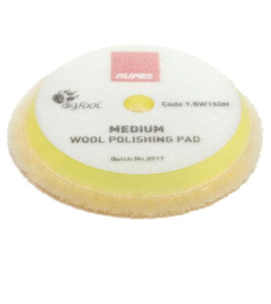 Rupes DA Medium Wool Polishing Pad 3”