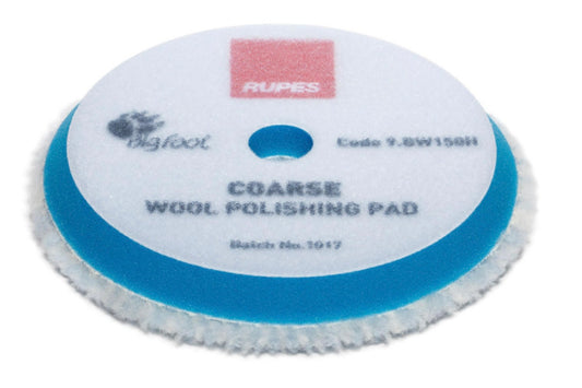 Rupes D-A Course Wool Polishing Pad 5in