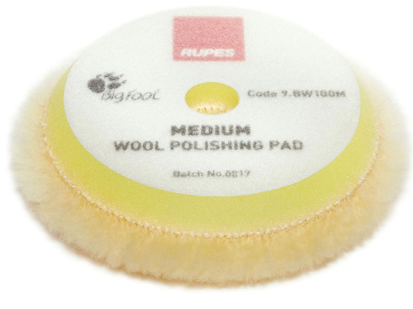 Rupes D-A Medium wool pad 3in