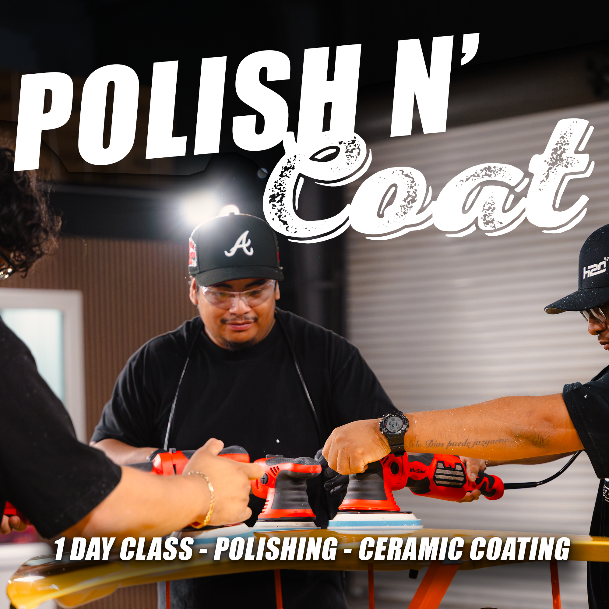 1 Day Polish & Coat detailing course