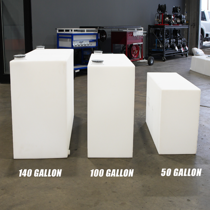 100 Gallon Slim Water Tank - Detailing Tank