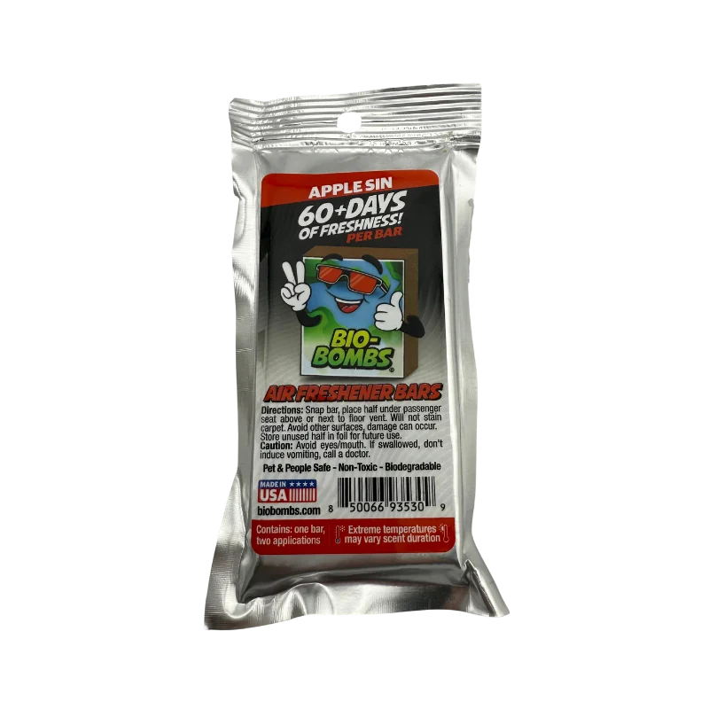 BIO BOMBS THE BEST CAR AIR FRESHENER - BIO-FRESH BAR
