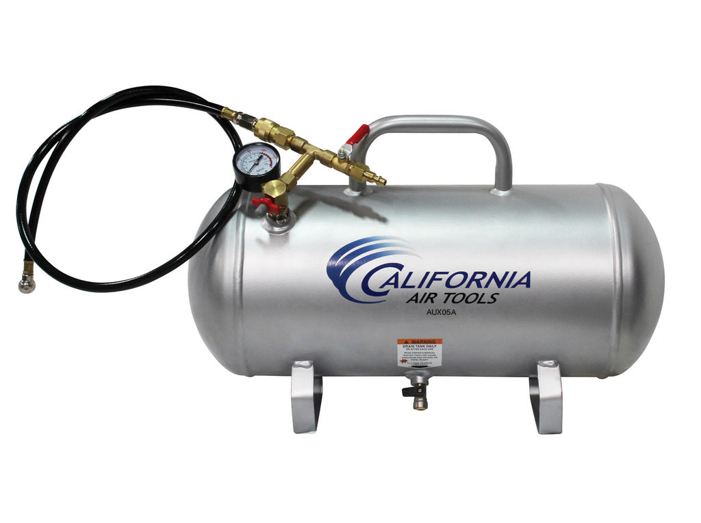 California Air Tools 5.0 Gallon ALUMINUM Lightweight Auxiliary Air Tank