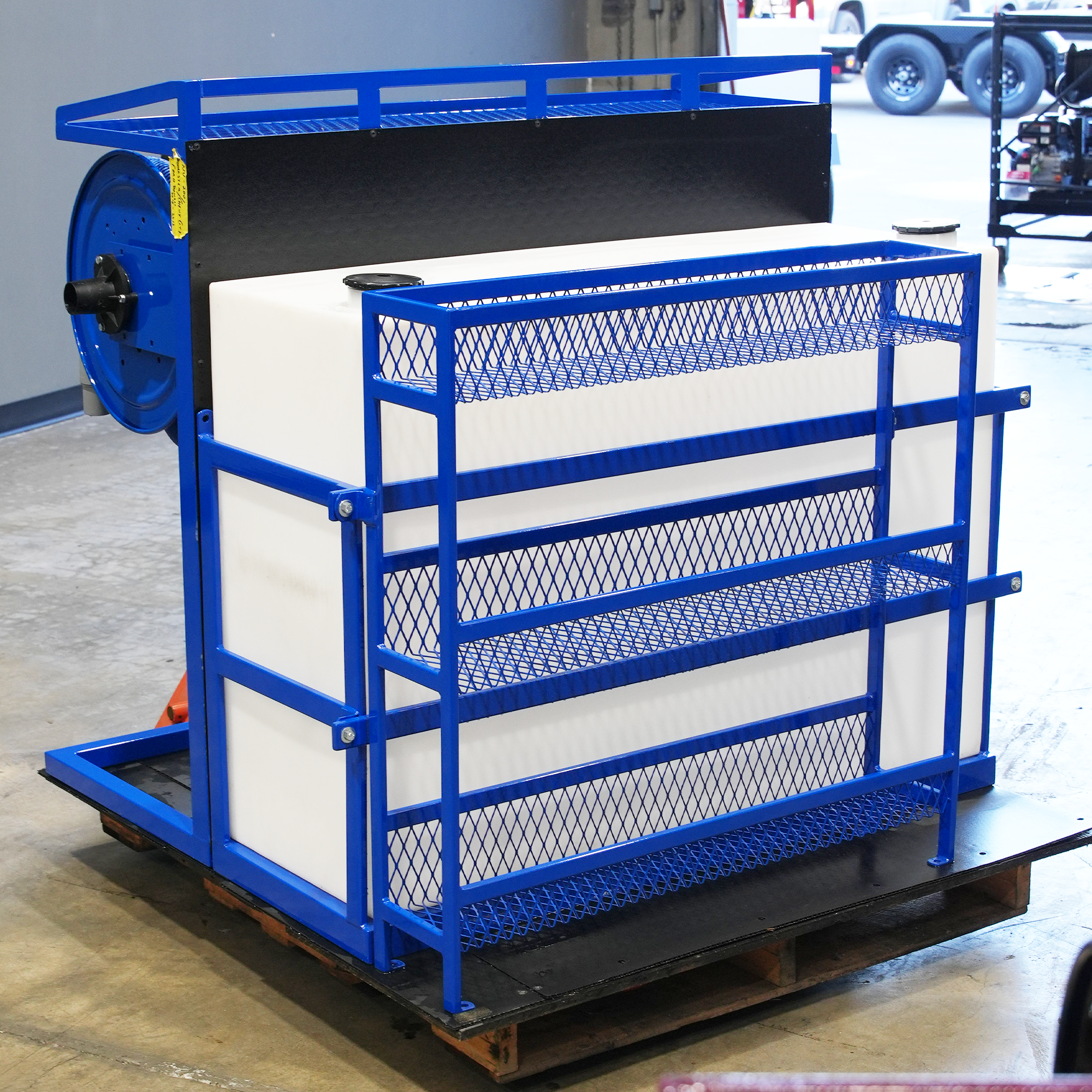 H2O Detail Skid w/ Reels (Blue/Blk)