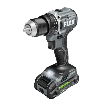 Flex 1/2 2 Speed Compact Drill Driver Kit