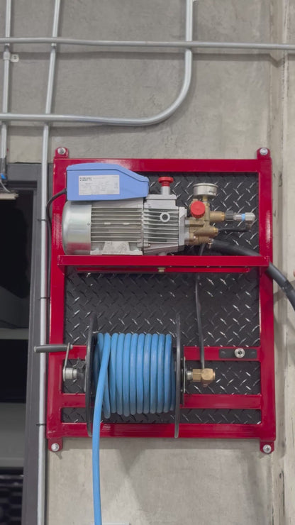 Wall Mount Pressure Washer Skid