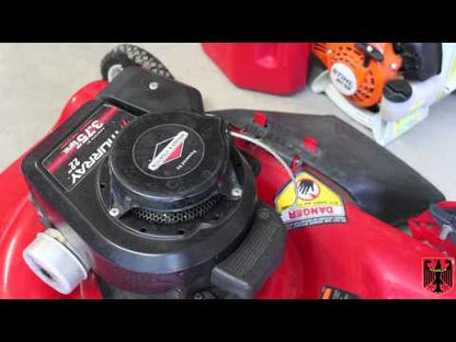 Briggs & Stratton rope & grip installed