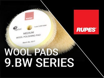 Rupes DA Coarse Wool Polishing Pad
